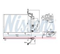 NISSENS 940527 Condenseur, climatisation