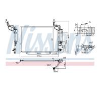 Condenseur, climatisation NISSENS 940526