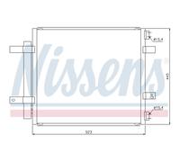 Condensateur Climatisation Avec Sécheur Pour Jaguar XJ X350 Daimler Super