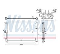 NISSENS 940598 Condenseur, climatisation