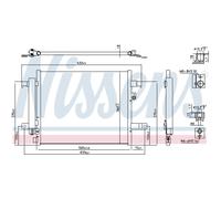 NISSENS 941044 Condenseur, climatisation