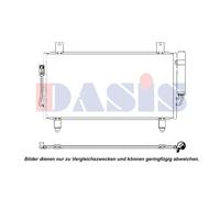 AKS DASIS 142035N Condenseur, climatisation