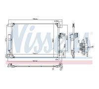NISSENS 940786 Condenseur, climatisation