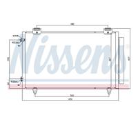 NISSENS 940299 Condenseur, climatisation
