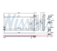 Condensateur Climatisation Avec Sécheur Pour Toyota Prius Plus ZVW4