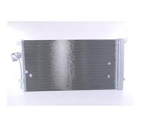 Nissens Condenseur de climatisation 94667 R134a avec sécheur pour Audi VW Porsche