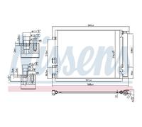 Condensateur Climatisation Avec Trockner Pour Hyundai I20 PB PBT