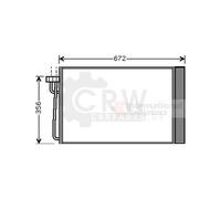 Condensateur Climatisation Climacooler Avec Sécheur Pour BMW 5E E60 E61
