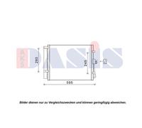 Condensateur Climatisation Climacooler Avec Sécheur Pour KIA SOUL AM