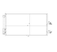 Condensateur Climatisation Climacooler Avec Sécheur Pour Volvo V60 V90 II 234