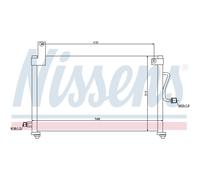 Condensateur Climatisation Climacooler Pour Daewoo Matiz KLYA