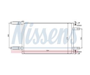 Condensateur Climatisation Climacooler Pour Fiat Doblo Cargo 223 119