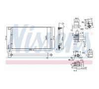 Condensateur Climatisation Climacooler Pour Fiat Seicento/600 187_