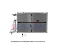 Condensateur Climatisation Climacooler Pour Ford Fiesta VI B-Max JK 1.6 Ti 1.4