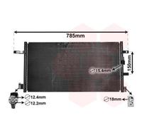 Condensateur Climatisation Climatisation Pour Audi Q5 8RB A4 Avant 8K5 B8