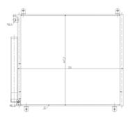 Condenseur de climatisation 350497 NRF pour SUZUKI IGNIS III
