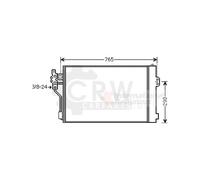 Condensateur Climatisation pour Mercedes-Benz Vito Bus 126 116 CDI