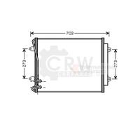 VAN WEZEL 58005226 Condenseur, climatisation