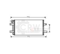 Condensateur Climatisation Pour VW Transporter IV Bus 2.5 TDI