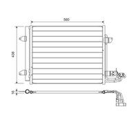 VALEO 817806 Condenseur, climatisation