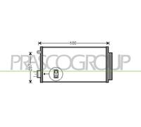 PRASCO FT040C002 Condenseur, climatisation