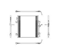 Condensateur, Climatiseur Pour DODGE JEEP CHEROKEE NITRO