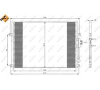 Condensateur, Climatiseur Pour JEEP CHEROKEE GRAND CHEROKEE