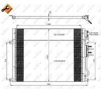 Condensateur, Climatiseur Pour JEEP COMMANDER GRAND CHEROKEE