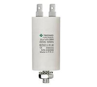 Condensateur - Condensateur permanent - 25µF 450V - 4 bornes - Récipient polypropylène