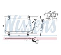Condensateur de Climatisation Avec Sèche-linge pour Mazda CX-3 Dk Ford USA