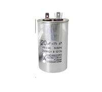 Condensateur de climatiseur 20UF, 25UF, 30UF, 35UF, 40UF, 45UF, 50UF, 55UF, 60-100UF CBB65, moteur compresseur, condensateur démarrage 450 VCA(20uf)