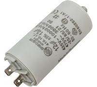 Condensateur de démarrage 416.10.17 A [incl. fiche 6,3x0,8mm] Condensateur moteur 12µF 400V 36x70mm I Condensateur dans boîtier plastique is