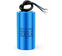 Condensateur de démarrage avec coque en plastique, cellule électrolytique, CD60, 450V, 450ylique, 150UF