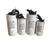 Condensateur de démarrage CBB60 450 V, 5 UF/6 UF/8 UF/10 UF/12 UF/14 UF/15 UF/20 UF/25 UF/30 UF/35 UF/40 UF/45 UF/50 UF/60 UF/70 UF/80 UF/100 UF(8UF)