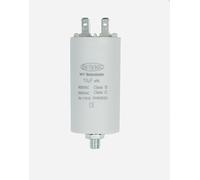 EDI-TRONIC condensateur de moteur, condensateur de travail, condensateur de démarrage, bouchon, avec cosses 6,3mm, 10µF, 450V, M8