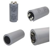 Condensateur de démarrage de moteur ABS CD60, 250V, 50UF, 75UF, 100UF, 150UF, 200UF, 300UF, 400UF, 600UF, 800UF, 1000UF, 1200UF, vis avec terminal MFD, 1 pièce(250V100UF 60X35MM)