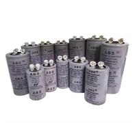 Condensateur de démarrage de moteur ABS CD60, 250V, 75UF, 100UF, 150UF, 200UF, 300UF, 400UF, 600UF, 800UF, 1000UF, 1200UF, vis avec terminal MFD(250V1000UF 110X50MM)