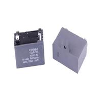 Condensateur de démarrage de ventilateur de climatiseur CBB61, 2 pièces, moteur 450V 1UF 1.2UF 1.5UF 2UF 2.5UF 3UF 3.5UF 4UF 4.5UF 7UF 8UF 10UF 12UF(450V1.2UF)