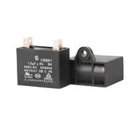 Condensateur de démarrage de ventilateur externe for climatiseur, 450V, 1 pièce, CBB61, 1 1.2 1.5 2 2.5 3 3.5 4 4.5 5 6 7 8 10 12 15 UF