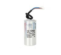 Condensateur de démarrage en aluminium CD60 200μF 450V AC - Pour Moteurs Monophasés, Réfrigérateurs, Pompes, Climatiseurs, Compresseur - 1 Pièce SYNN (200uF)