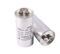 Condensateur de démarrage for compresseur de climatisation CBB65 5 UF, 6 UF, 8 UF, 20 UF, 25 UF, 30 UF, 35 UF, 40 UF, 45 UF, 50 UF, 60 UF, 70 UF, 100 UF, 450 V, 1 pièce(100UF 450V)
