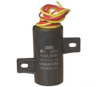 Condensateur de démarrage moteur 12uF 450V CBB60 pour machine à laver sèche-linge pompe à eau anti-explosion (8µF)