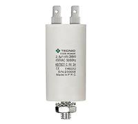Condensateur de démarrage pour moteurs électriques, 450V, capacité : 2,5µF, 4 broches / M8
