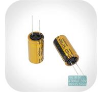 Condensateur de filtre audio électrolytique 4700uF 35V 4700UF 18x35mm (1 pièce/10 pièces)(10PCS)