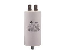 Condensateur de fonctionnement CBB60 450V 16uF, 4 quatre tours avec condensateurs de moteur à courant alternatif