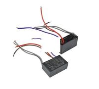 Condensateur de fonctionnement CBB61 AC 400-500 V 2,3 μF/2 μF/3 μF ± 5% 50/60 Hz fils for démarreur électronique ventilateur climatiseur Capacitance Meters