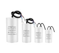 Condensateur de fonctionnement de moteur CBB60, série 450V, pompe à eau AC, condensateurs de démarrage, démarrage du moteur, 450vac, 3uF-80uF, 2 pièces(450V50UF)