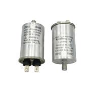 Condensateur de lave-vaisselle automatique for MKP 3/4/5/6/7UF 450VAC 3UF 4UF 5UF 6UF 7UF, condensateur de démarrage for Machine à laver(4UF 450V)