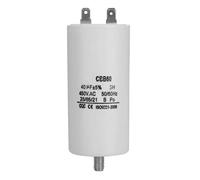 Condensateur de machine à laver CBB60 450 V 40 µF, condensateur de démarrage de pompe à eau 50/60 Hz, pièces et accessoires