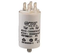 Condensateur de moteur 10 uF ± 5%/475 V + GRD 36 x 58 mm, Ducati